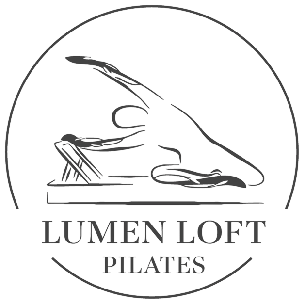 „LUMEN LOFT PILATES“-Logo, zur Startseite